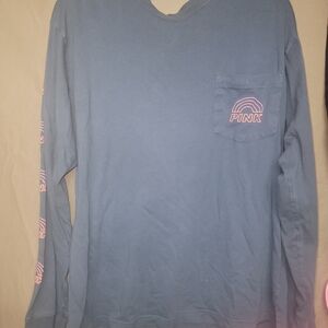PINK Victoria's Secret Blue Crewneck Size Small